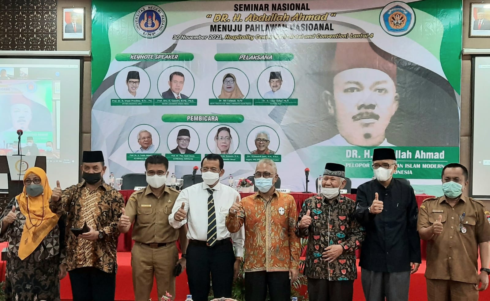 Seminar Nasional Dr. H. Abdullah Ahmad Menuju Pahlawan Nasional